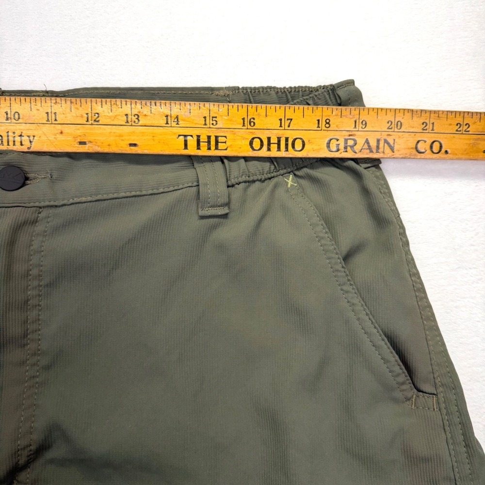 Wrangler Outdoor Series Shorts Mens 38 Olive Green Gorpcore Utility NW947SB - Picture 8 of 10